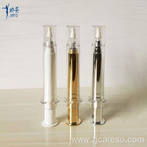 Airless Syringe Bottle for Cosmetic